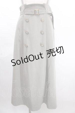 画像: axes femme / サスペンダー付きスカート M グリーン Y-24-11-30-181-AX-SK-SZ-ZT165