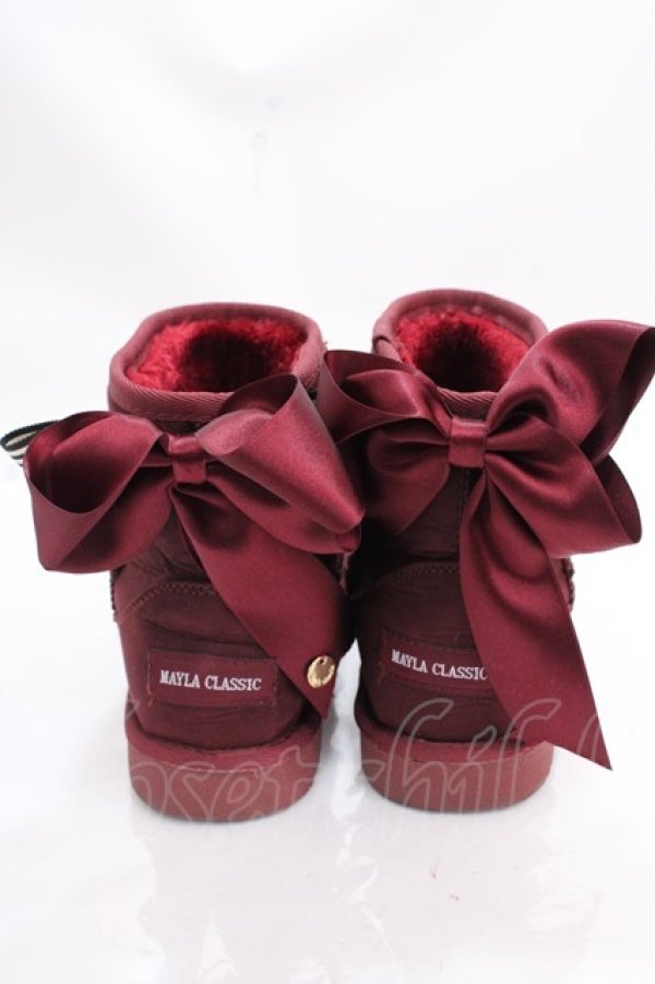 画像3: mayla classic / Suno -スノ- 35 ワイン Y-24-12-05-052-LO-SH-SZ-ZT-K002 (3)
