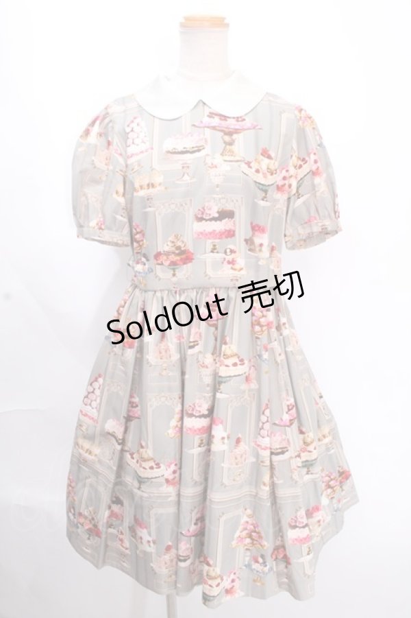 画像1: Jane Marple / Sweets In The Palaceワンピース M ミント Y-24-12-09-052-JM-OP-SZ-ZI (1)