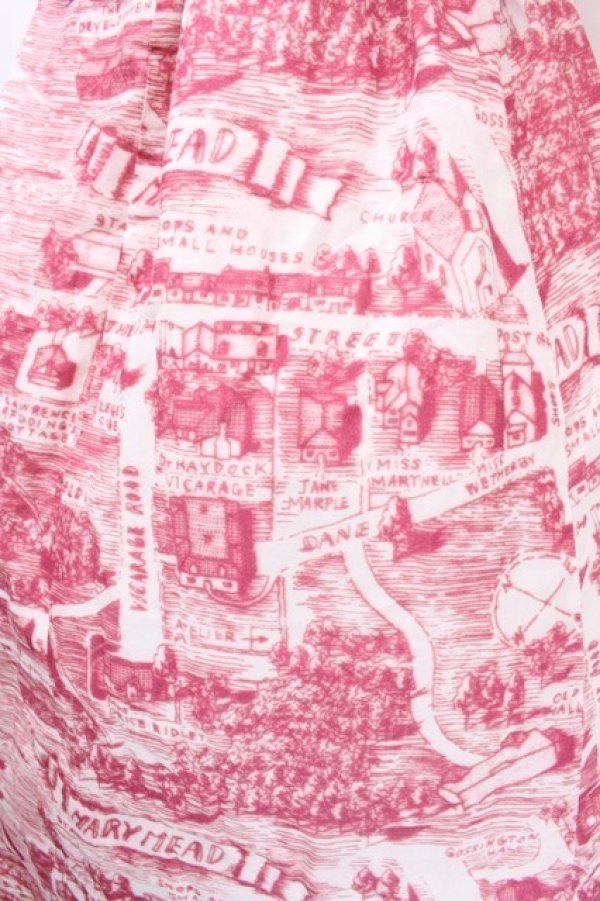 画像3: Jane Marple /Map of STMMワンピース  ピンク Y-24-12-09-092-JM-OP-AS-ZI (3)