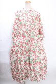 画像1: Jane Marple /Strawberry gardenティアードドレス M オフホワイト Y-24-12-09-031-JM-OP-SZ-ZI (1)