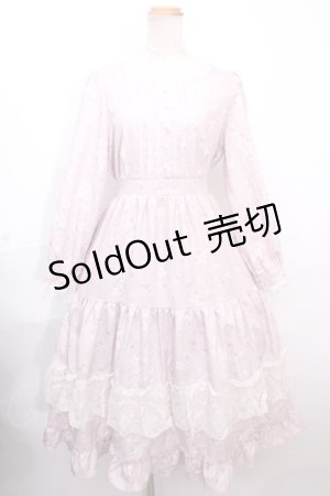 画像: axes femme / SAKURAティアードワンピース F ピンク Y-24-12-12-080-AX-OP-SZ-ZI
