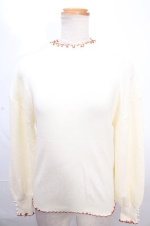 画像: axes femme / ウオッシャブルメローニット  キナリ Y-24-12-12-017-AX-TO-SZ-ZT193