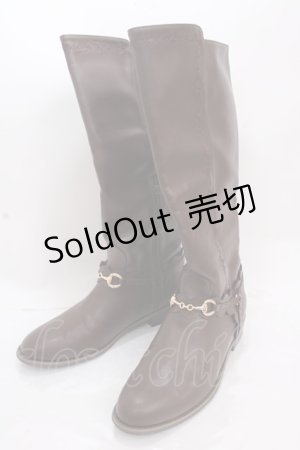 画像: axes femme / レースアップブーツ L 茶 Y-24-12-13-057-AX-SH-SZ-ZY