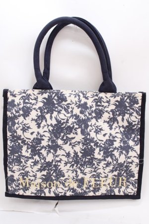 画像: Maison de FLEUR / フラワープリントバック   Y-24-12-13-037-LO-BG-SZ-ZT-K012