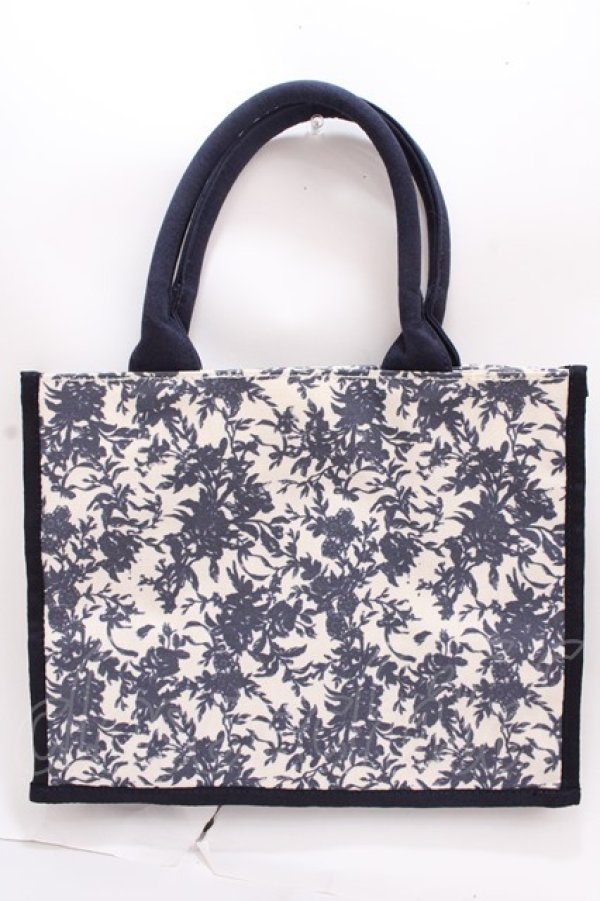 画像2: Maison de FLEUR / フラワープリントバック   Y-24-12-13-037-LO-BG-SZ-ZT-K012 (2)