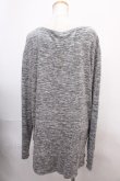 画像2: NieR Clothing / 刺繍カーディガン F グレー Y-24-12-21-082-PU-TO-SZ-ZS (2)