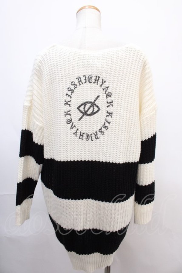 画像2: KRY CLOTHING / 「CELL２」  白×黒 Y-24-12-21-083-EL-TO-SZ-ZT096 (2)