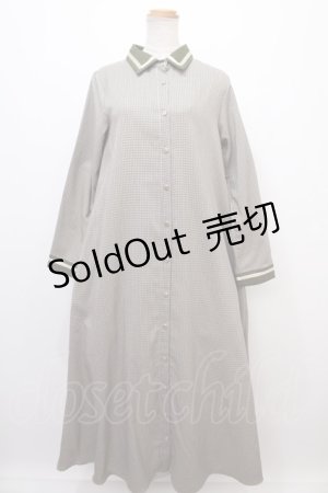 画像: 【SALE】LEBECCA boutique / 隣を歩くワンピース F グリーン Y-24-12-21-140-EL-OP-SZ-ZT198