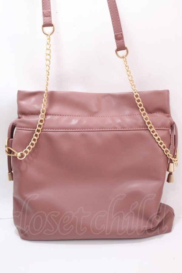 画像2: m petit by misako / NINA'sコラボ ショルダーバッグ  ピンク Y-24-12-21-028-LO-BG-AS-ZT-K010 (2)