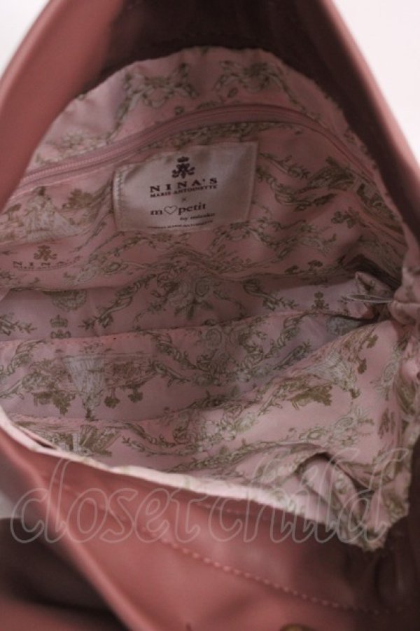 画像3: m petit by misako / NINA'sコラボ ショルダーバッグ  ピンク Y-24-12-21-028-LO-BG-AS-ZT-K010 (3)