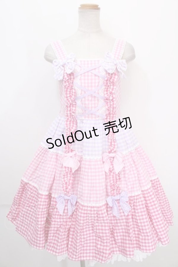 Angelic Pretty / Jelly Candy ToysジャンパースカートSet 白 S
