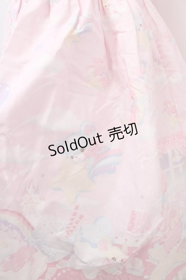 画像4: Angelic Pretty / Dream Fantasy胸リボンジャンパースカート  ピンク Y-24-12-23-062-AP-OP-SZ-ZY (4)