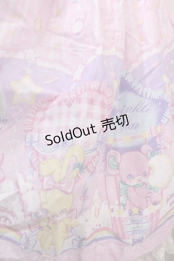 画像4: Angelic Pretty / Cotton Candy Shopジャンパースカート  ピンク Y-24-12-23-066-AP-OP-SZ-ZY (4)