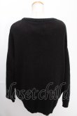 画像2: Candy Stripper / FUNNY COMIC KNIT 2 黒 Y-24-12-28-055-PU-TO-SZ-ZT096 (2)