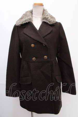 画像: axes femme / コート M 茶 Y-24-12-28-101-AX-CO-SZ-ZT-C061