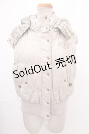 画像: 【SALE】Rozen Kavalier / 中綿ベスト  ベージュ Y-24-12-28-111-OO-TO-AS-ZT241