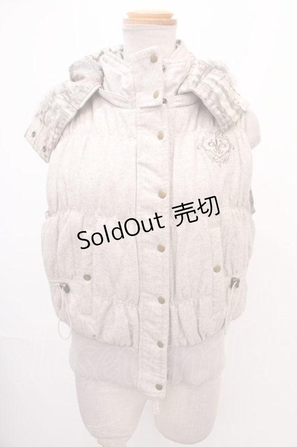 画像1: 【SALE】Rozen Kavalier / 中綿ベスト  ベージュ Y-24-12-28-111-OO-TO-AS-ZT241 (1)