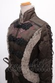画像3: Ozz oneste / COATフリル中綿コート  黒 Y-24-12-28-112-OO-JA-AS-ZT-C027 (3)