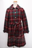 画像1: Jane Marple / Big Tartan コート M グリーン Y-24-12-29-049-JM-CO-SZ-ZT-C004 (1)
