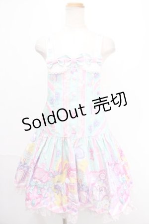 画像: Angelic Pretty / Toy Doll Boxサロペット  ミント Y-24-12-29-029-AP-OP-SZ-ZY
