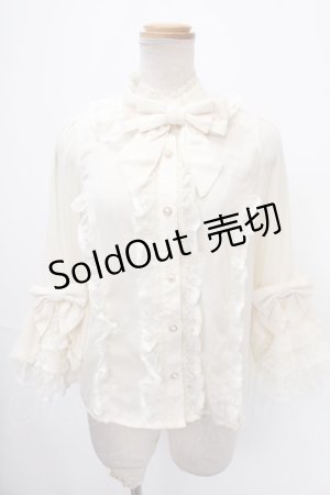 画像: axes femme kawaii / 姫袖7分丈ブラウス M 生成り Y-25-01-01-077-AX-BL-SZ-ZH