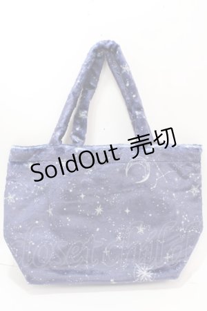 画像: axes femme / ノベルティトート  紺 Y-25-01-01-017-AX-BG-SZ-ZT394
