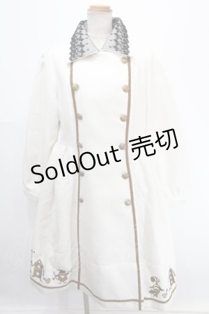 画像: 【SALE】axes femme POETIQUE / ふしぎの国のアリスコート M 生成り Y-25-01-01-161-AX-CO-SZ-ZT-C041