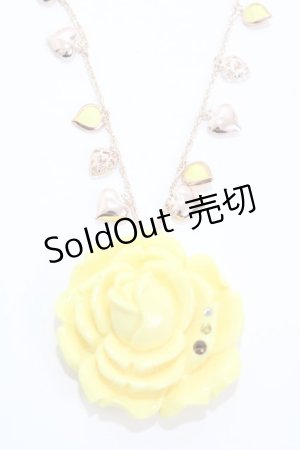 画像: axes femme / ローズネックレス   Y-25-01-10-014-AX-AC-SZ-ZY