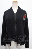 画像1: LISTEN FLAVOR / 変形ハートエンブレムジャケット  黒 Y-25-01-10-105-PU-TO-SZ-ZT245 (1)