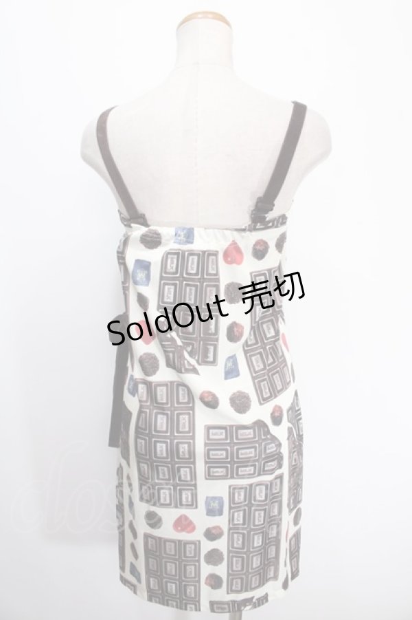 画像2: MILK / Wrapチョコドレス  クリームベース Y-25-01-10-113-ML-OP-SZ-ZY (2)