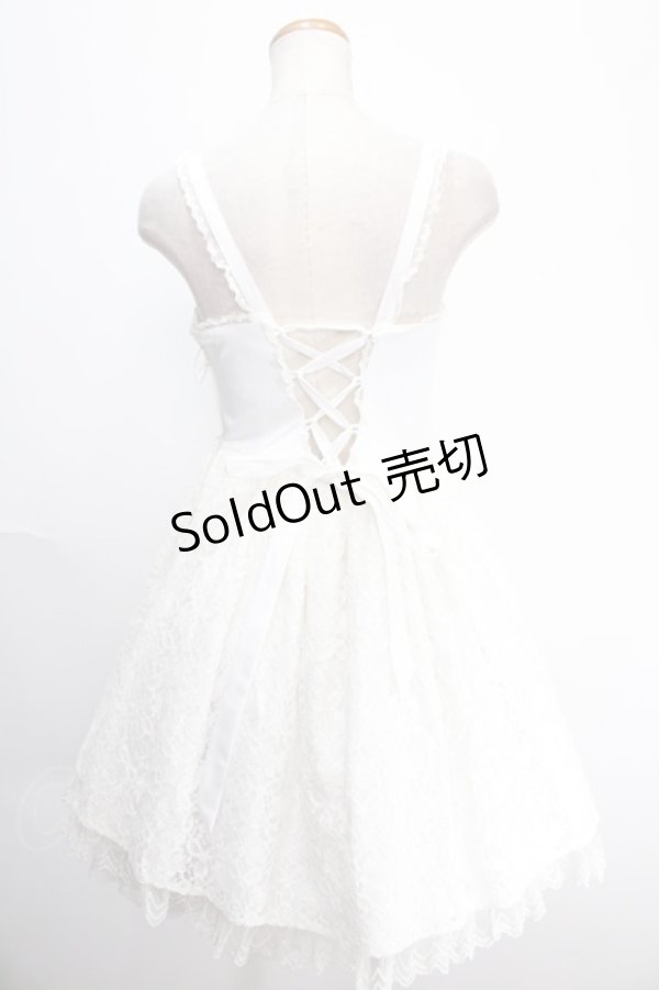 画像2: Angelic Pretty / Little Ladyジャンパースカート Free オフ Y-25-01-10-153-AP-OP-NS-ZY (2)