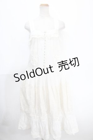 画像: Franche Lippee / 運動会ワンピース M アイボリー Y-25-01-10-163-LO-OP-SZ-ZS