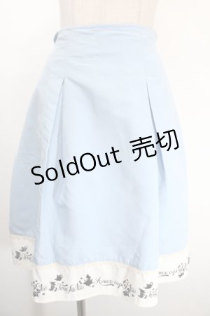 画像: axes femme POETIQUE / 不思議の国のアリススカート M サックス Y-25-01-13-092-AX-SK-SZ-ZT303