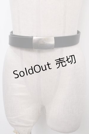 画像: HYSTERIC GLAMOUR / レザーベルト  黒 Y-25-01-14-009-PU-ZA-SZ-ZY
