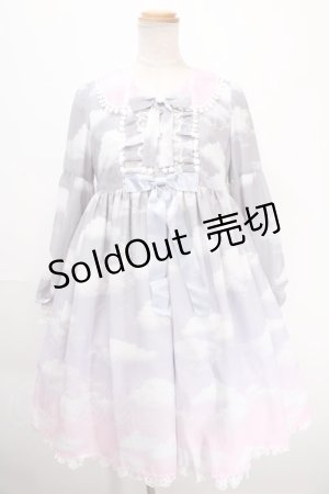 画像: Angelic Pretty / Misty Sky Brilliant ColorワンピースSet  グレー Y-25-01-14-053-AP-OP-SZ-ZY