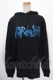 画像1: NieR Clothing / プリントプルパーカー  黒×青 Y-25-01-16-058-PU-TO-SZ-ZT254 (1)