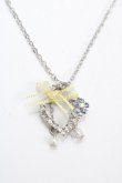 画像1: axes femme / ローズネックレス  シルバー Y-25-01-22-012-AX-AC-AS-ZY (1)