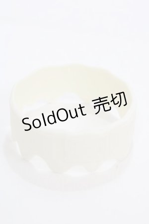 画像: Q-pot. / メルティーピースチョコレートバンド  ホワイト Y-25-01-22-016-QP-ZA-SZ-ZY