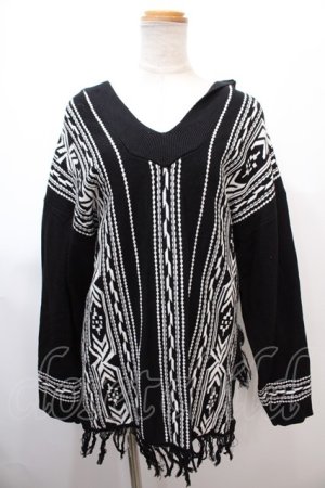 画像: CIVARIZE / ドレープニットプルオーバー F ブラック Y-25-01-22-107-GO-TO-SZ-ZY