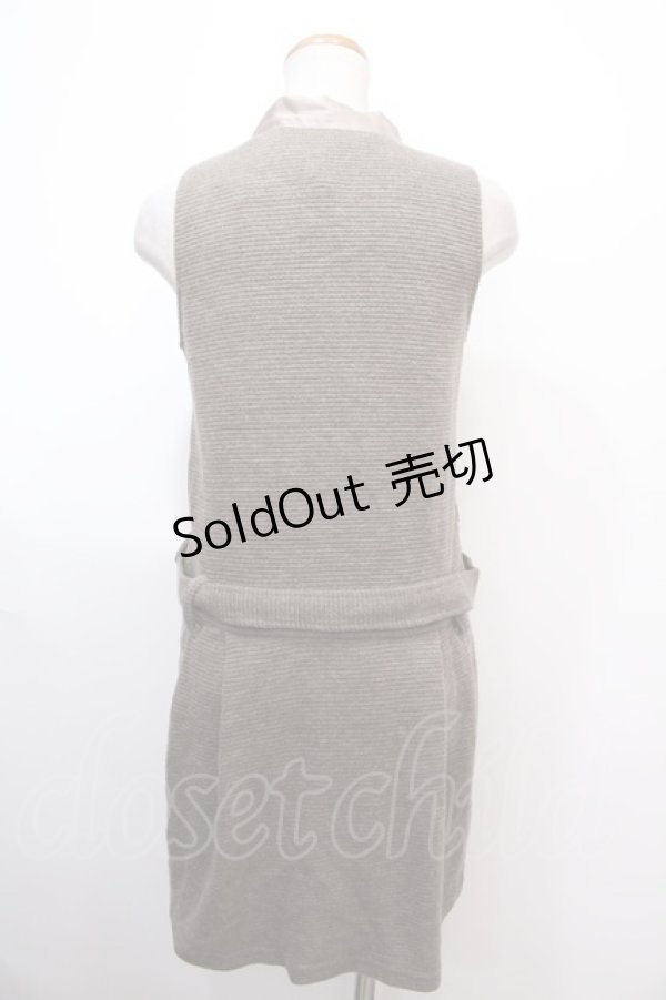 画像2: axes femme / カットソージャンドレ M 茶 Y-25-01-22-130-AX-OP-SZ-ZT085 (2)