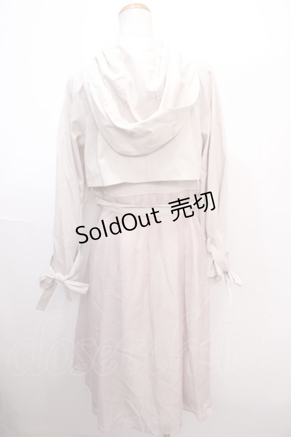 画像2: axes femme POETIQUE / ケープ風マウンテンパーカー M ピンク Y-25-01-22-143-AX-JA-SZ-OS (2)