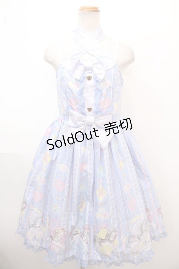 画像1: Angelic Pretty / Milky Pony Carnivalジャンパースカート  ラベンダー Y-25-01-22-163-AP-OP-SZ-ZY (1)