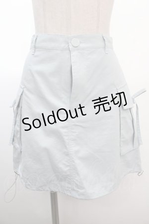 画像: axes femme POETIQUE / カーゴミニスカート M サックス Y-25-01-22-190-AX-SK-SZ-ZH