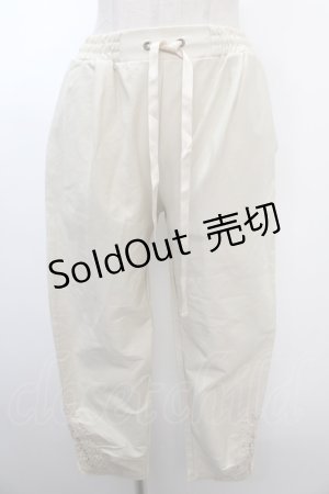 画像: axes femme / カットパンツ M ベージュ Y-25-01-22-206-AX-PA-SZ-ZT425