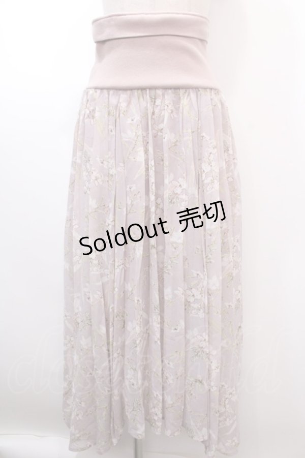 画像1: axes femme / 花柄2WAYスカート M アワピンク Y-25-01-22-209-AX-SK-SZ-ZI (1)