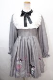 画像1: Jamie エーエヌケー / クロミゴシックワンピース M グレー Y-25-01-23-108-LO-OP-SZ-ZT442 (1)