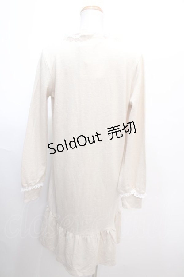 画像2: 【SALE】LODISPOTTO / ビジューボタンロングカーディガン  キナリ Y-25-01-23-114-LO-TO-SZ-ZT324 (2)