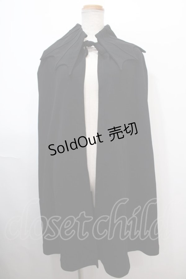 画像1: BPN / 蝙蝠マント M 黒 Y-25-01-23-116-GO-CO-SZ-ZT073 (1)