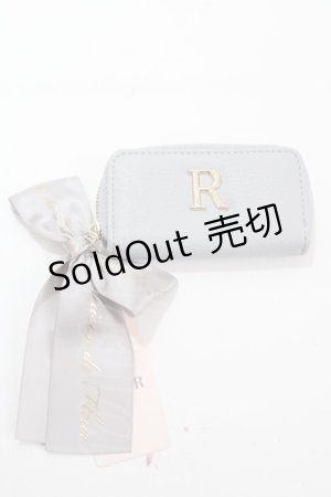 画像: Maison de FLEUR / イニシャルネームスタンプケース  サックス Y-25-01-30-008-LO-ZA-AS-ZY